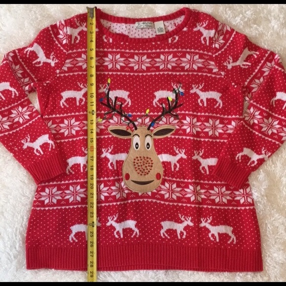 NWOT Christmas sweater 1X - Picture 4 of 8